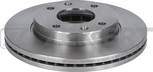 Тормозной диск Zekkert для Hyundai Sonata IV (EF) 2000-2001. Артикул BS-5687