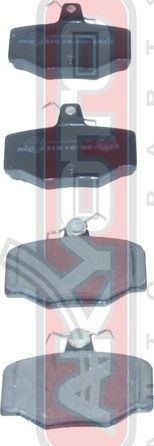 Тормозные колодки Akyoto Packing AKYOTO. Артикул AKD-1310