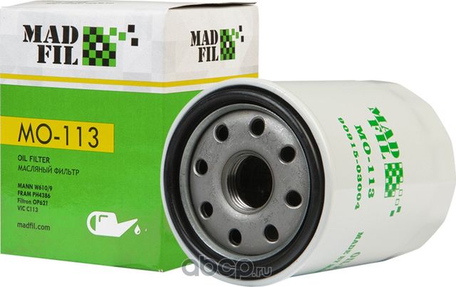 ФИЛЬТР МАСЛЯНЫЙ TOYOTA 9091503004 (Madfil). Артикул MO113
