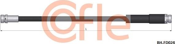 Тормозной шланг Cofle. Артикул 92.BH.FD024