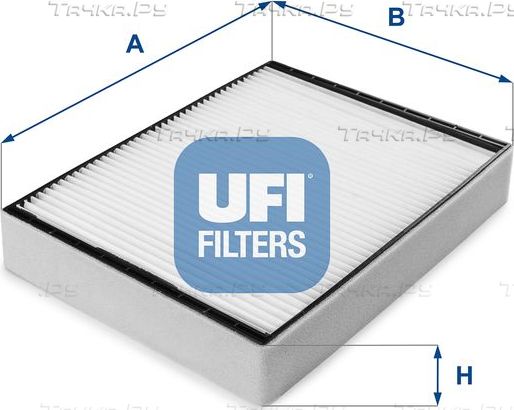 Салонный фильтр UFI для Kia Opirus I 2003-2006. Артикул 53.077.00