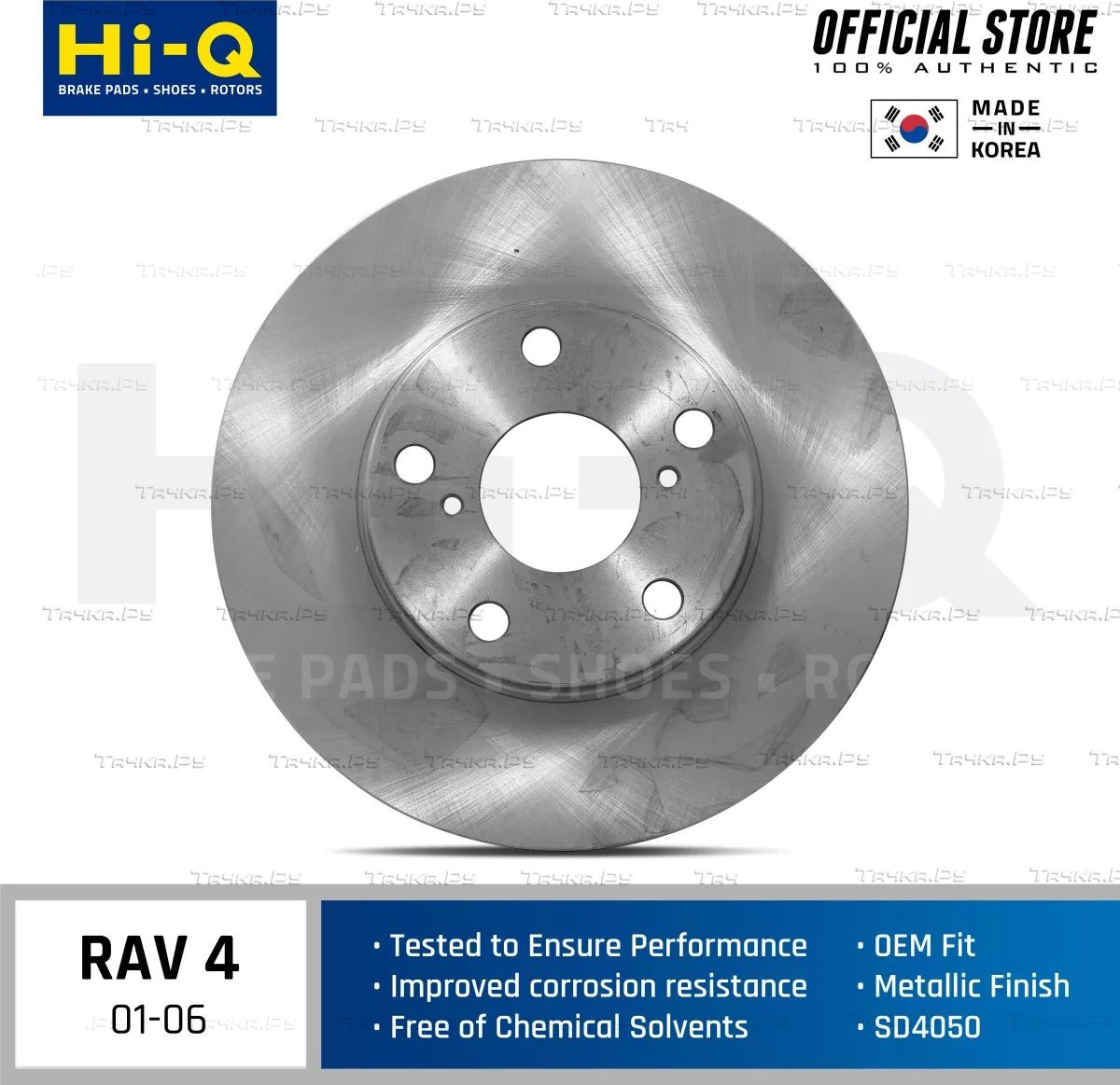Тормозной диск Sangsin Hi-Q передний для Toyota RAV4 II (XA20) 2000-2005. Артикул SD4050