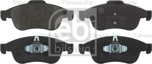 Тормозные колодки Febi Bilstein передние для Renault Fluence I 2010-2017. Артикул 16783