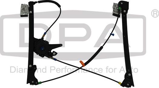 Стеклоподъемник DPA передний левый для Volkswagen Vento 1991-1998. Артикул 88370139302