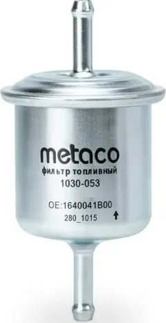 Фильтр топливный (Metaco). Артикул 1030053