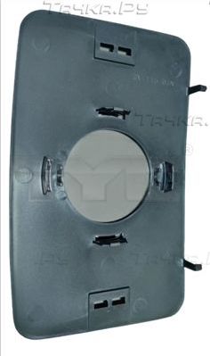 Зеркальное стекло бокового зеркала TYC. Артикул 305-0025-1
