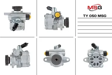 Насос ГУР новый Toyota Land Cruiser 200 2008-, Toyota Sequoia / Tundra 2000-2007 (MSG). Артикул TY050