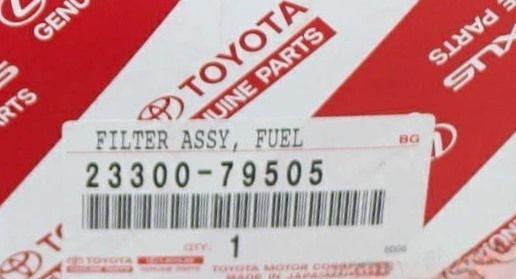 Топливный фильтр Toyota. Артикул 2330079505