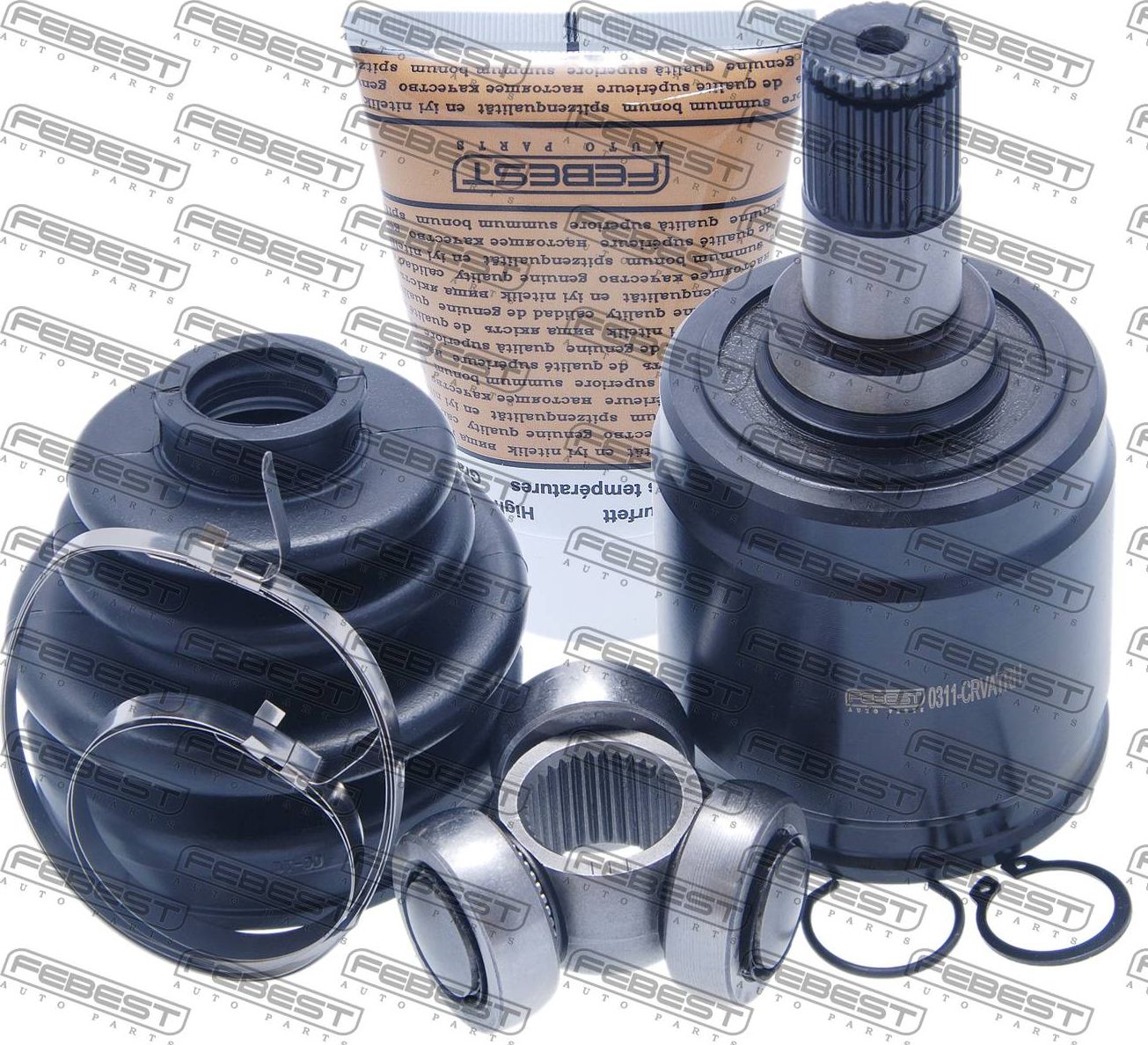 Шрус внутренний (граната) Febest передний правый для Honda CR-V II 2001-2007. Артикул 0311-CRVATRH