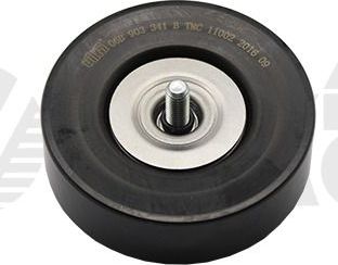 Направляющий (ведущий) ролик приводного поликлинового ремня Vika (полимерный материал). Артикул 99030801501