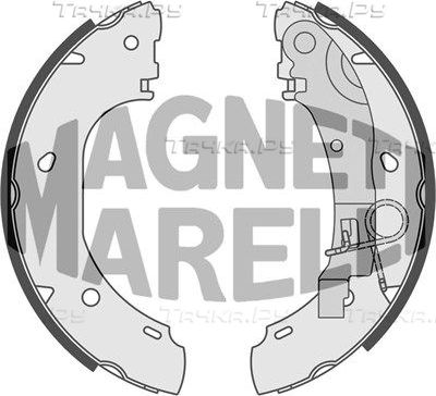 Тормозные колодки Magneti Marelli. Артикул 360219192178