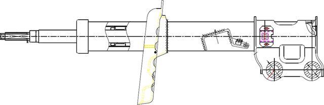 Амортизатор CTR. Артикул GY1456G