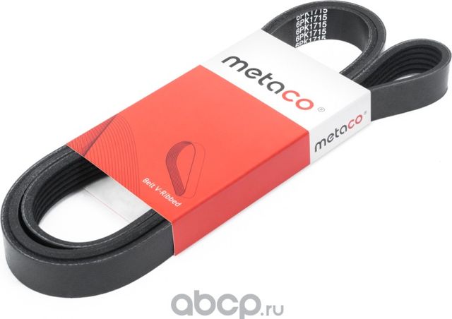 Ремень поликлиновой (Metaco). Артикул 6PK1715