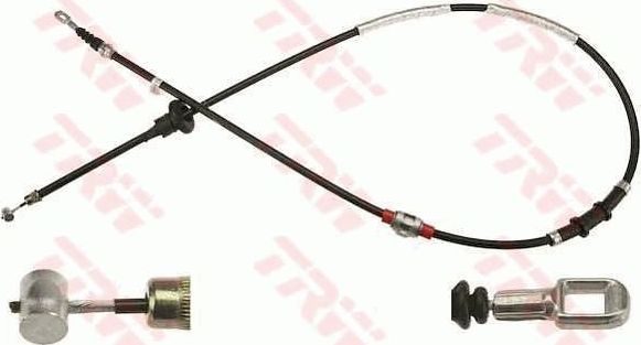 Трос ручника (тросик ручного тормоза) TRW. Артикул GCH2298