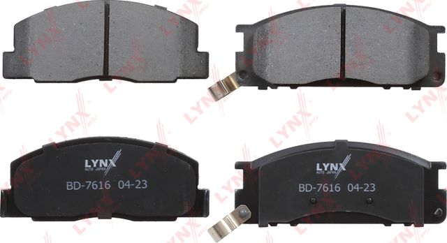 Тормозные колодки LYNXauto. Артикул BD-7616