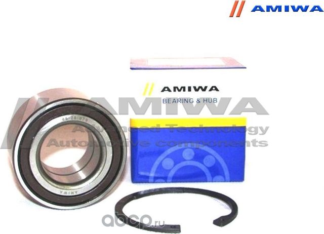 ПОДШИПНИК СТУПИЧНЫЙ ПЕРЕДНИЙ (42X80X45) (Amiwa). Артикул 0620078