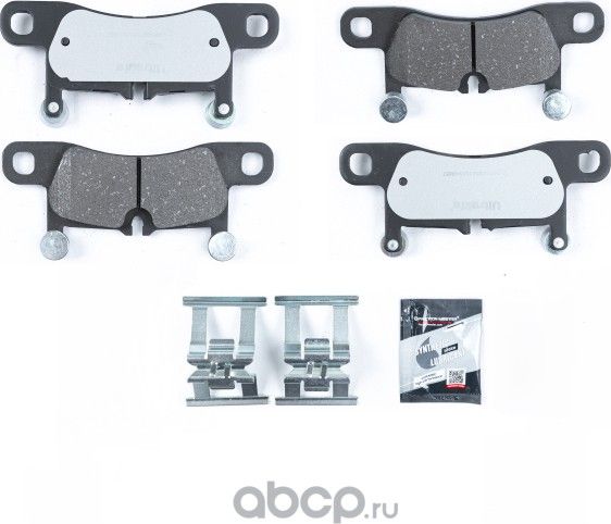 Керамические тормозные колодки передние CMX2076 (Frictionmaster). Артикул CMX2076