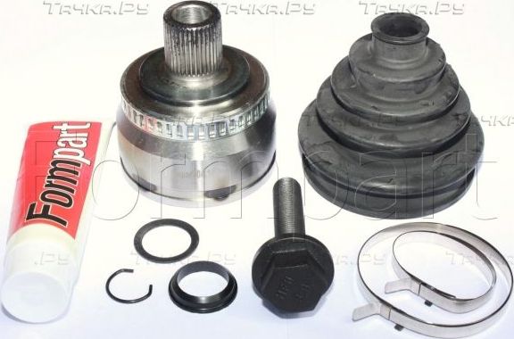 Шрус внутренний (граната) Formpart передний для Volkswagen Passat B5 1996-2005. Артикул 11398005/S