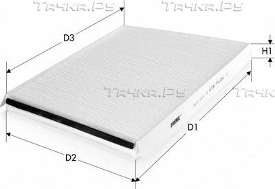 Салонный фильтр  Tecneco Filters. Артикул CK9785