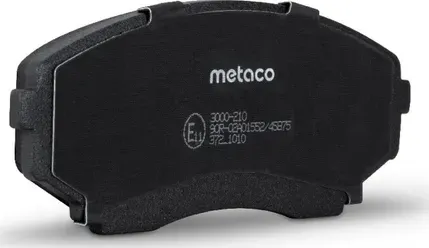 Колодки тормозные MAZDA MPV 95- перед. (Metaco). Артикул 3000210
