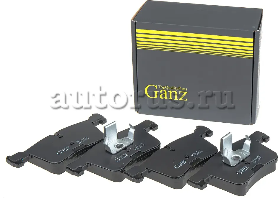 Колодки торм. передние (Ganz). Артикул GIJ09196