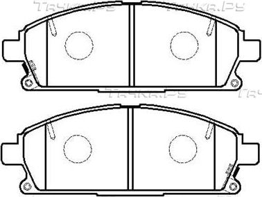 Тормозные колодки HSB. Артикул HP5079