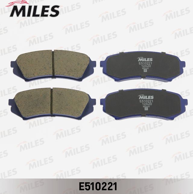 Тормозные колодки Miles (Керамика). Артикул E510221