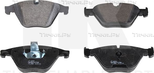 Тормозные колодки NK передние для BMW 6 III (F06/F13/F12) 2011-2018. Артикул 221547