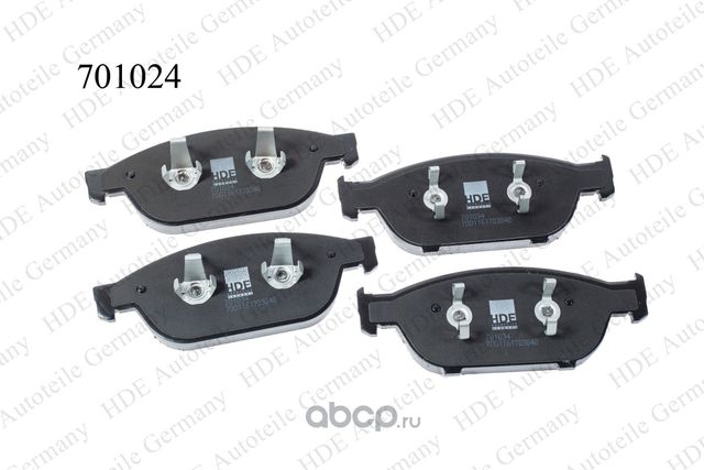 Колодки тормозные (HDE). Артикул 701024