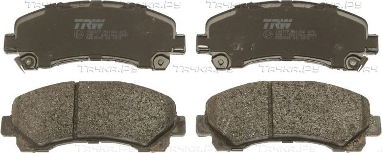 Тормозные колодки TRW COTEC. Артикул GDB3545