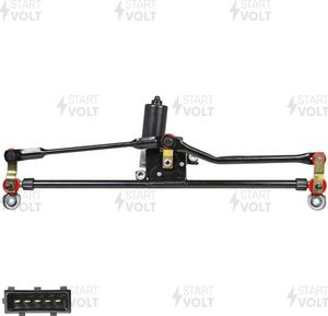 Трапеция стеклоочистителя (дворника) (в сборе) StartVOLT (Стальная труба) передний для MAN TGS 2007-2026. Артикул VWA 21002