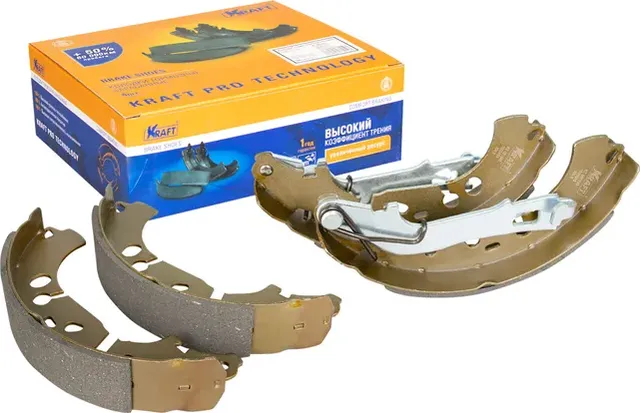 Колодки тормозные OPEL CORSA D 06- барабан. (Kraft). Артикул KT091549