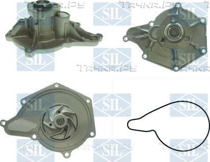 Помпа (водяной насос) Saleri/SIL для Audi Q5 I (8R) 2008-2012. Артикул PA1446