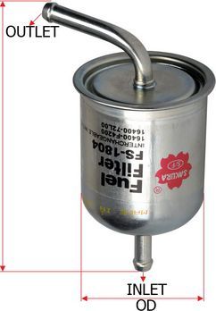 Топливный фильтр Sakura. Артикул FS-1804