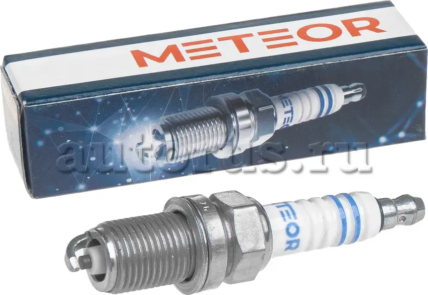 Свеча зажигания blue line (FR7DC+)(BOSCH 0242235666) никель-иттрий (Meteor) Meteor. Артикул sa208