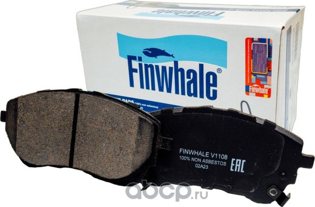 Колодки перед. дисковые (Finwhale). Артикул V1108