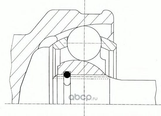 Шрус наружный (граната) Patron. Артикул PCV4152