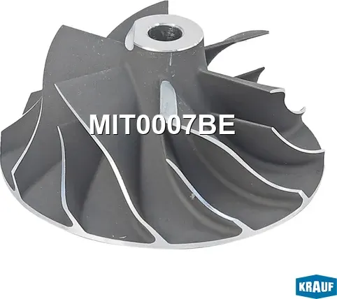 Крыльчатка турбокомпрессора Krauf. Артикул MIT0007BE