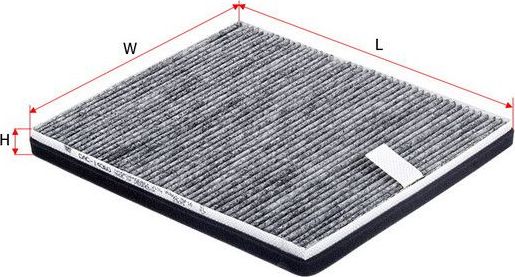 Салонный фильтр Sakura. Артикул CAC-14060