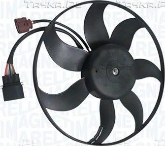 Вентилятор радиатора двигателя Magneti Marelli для Audi A3 II (8P) 2003-2013. Артикул 069422724010