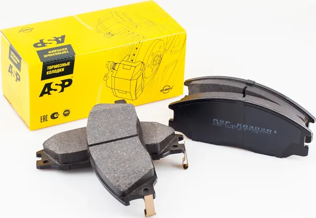 Колодки тормозные передние SSANG YONG Action/Kyron/Rexton 2005->/HYUNDAI Santa F (ASP) ASP. Артикул K030201