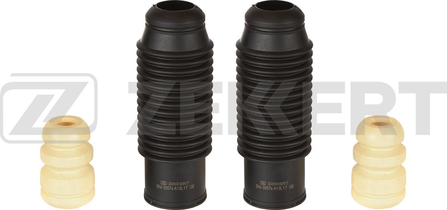 Комплект отбойников и пыльников амортизаторов (стоек) Zekkert (Полиуретан). Артикул SM-3057S