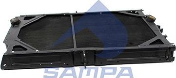 Радиатор охлаждения двигателя Sampa для Volvo  FMX 1998-2005. Артикул 032.192