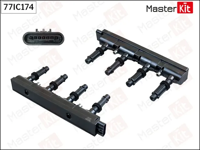 77IC174 Катушка зажигания\ OPEL ASTRA H/J 1.4 (Master KIT). Артикул 77ic174