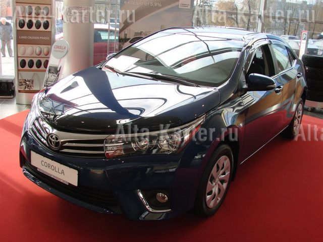 Дефлекторы SIM для окон Toyota Corolla E180/E170 2013-2019. Артикул STOCOR1332