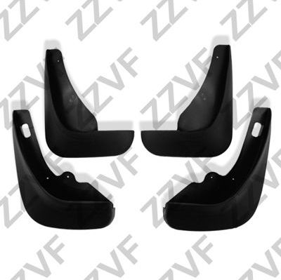 БРЫЗГОВИКИ ХЕТЧБЭК (КОМПЛЕКТ - 4 шт.) FORD FOCUS II 08-11 ZZVF. Артикул ZVXY-FCS4-015