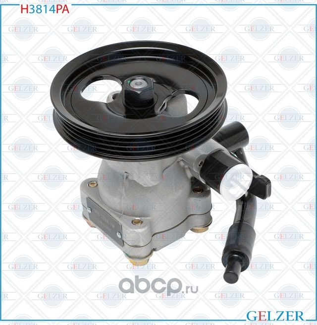 H3814PA Насос гидроусилителя руля Hyundai Libero, Hyundai H200/ H1, Hyundai H100 (Gelzer). Артикул H3814PA