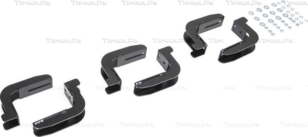 Комплект крепежа к порогам Rival для Nissan Navara (Frontier) III D40 поколение 2004-2010. Артикул 9.4105.1