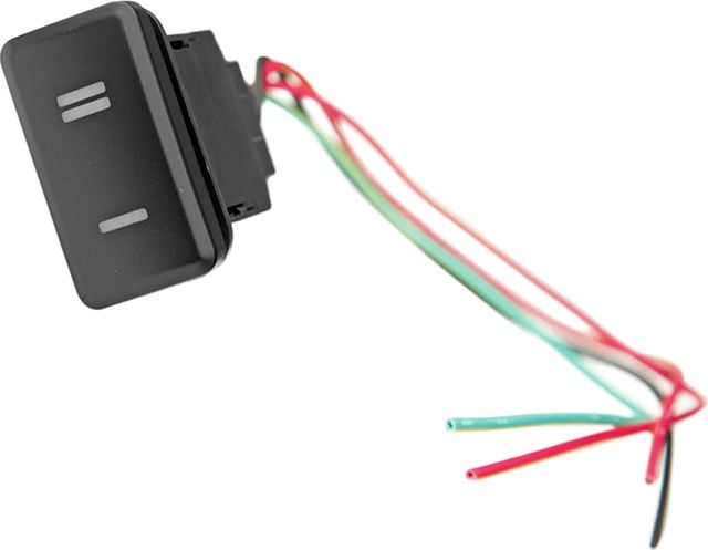 Кнопка РИФ включения/выключения универсальная 40x20 с белой подсветкой для Toyota Land Cruiser 100 1998-2007. Артикул RIF22-1-1109404