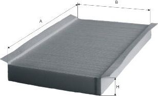 Салонный фильтр MFilter. Артикул K 9034